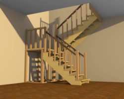 Лестница своими руками для двухэтажного дома