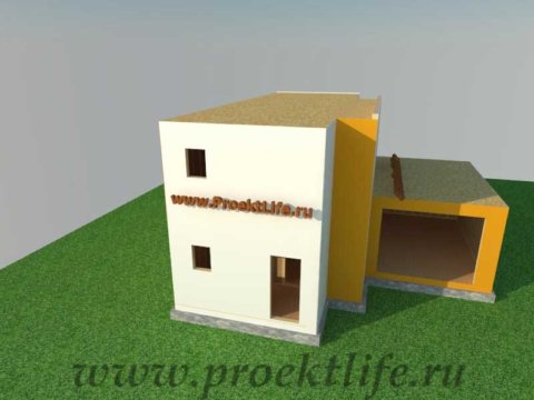Как построить дом - отделка фасада второго этажа каркасного дома