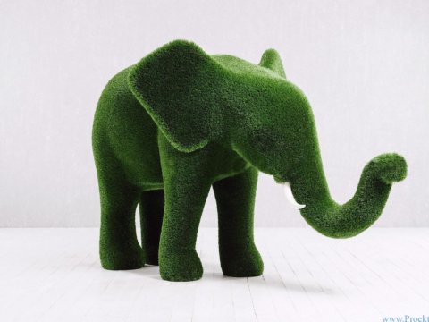 Топиарий - Слонёнок